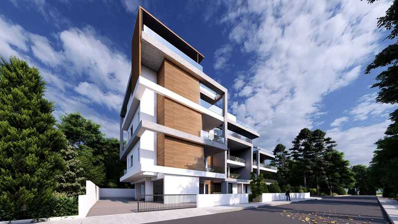 Квартира с 3 спальнями в Гермасойя, Кипр № 8470