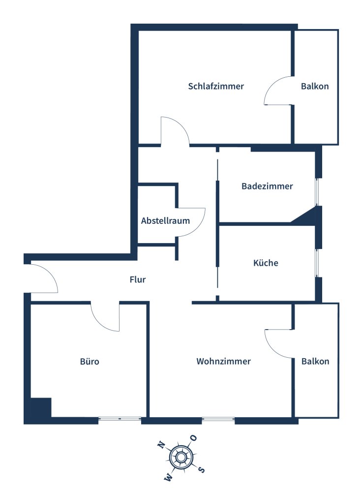 Apartamento de 2 dormitorios en Rhein-Neckar-Kreis, Germany No. 75377