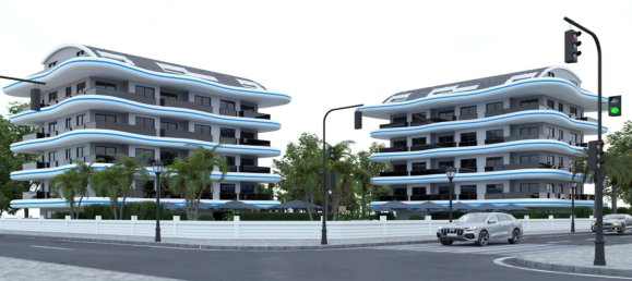 Apartment 1+1 in Lotus Twins, Alanya, Turkey No. 36810 3