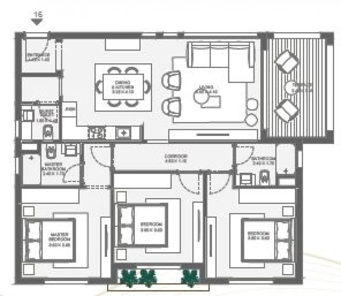 3 bedrooms Condo in Red Sea, Egypt No. 2104