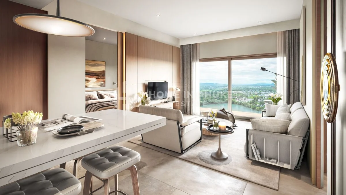 Apartamento com 2 quartos em condomínio em Phuket, Thailand N.º 60307