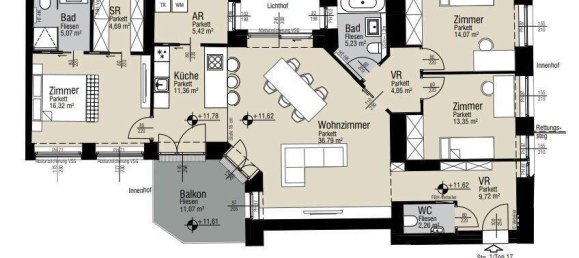 4 rooms Penthouse in Neubau, Austria No. 126955 18