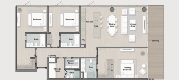 Studio à Ras Al Khaimah, UAE No. 121648 16