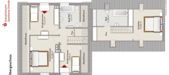 Moradia em banda de 6 divisões em Sachsische Schweiz-Osterzgebirge, Germany N.º 136553 11