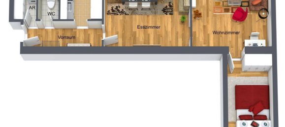 2-salle Appartement à Berndorf, Austria No. 77456 14