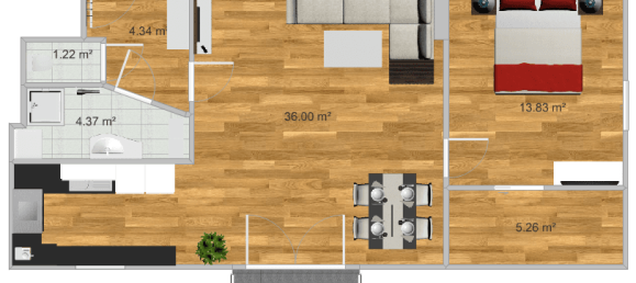 Apartamento de 3 divisões em Langenzersdorf, Austria N.º 156735 7