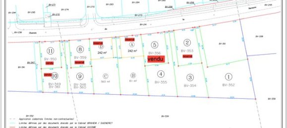 612m² Land in Limoux, France No. 311951 4