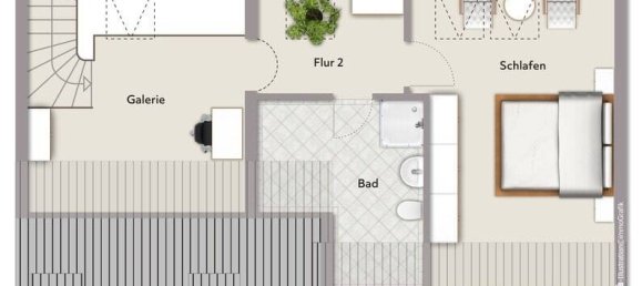 3-Zimmer Doppelhaus in Ansbach, Germany, Nr. 279104 16