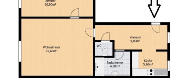 2 rooms Apartment in Dobling, Austria No. 130131 22