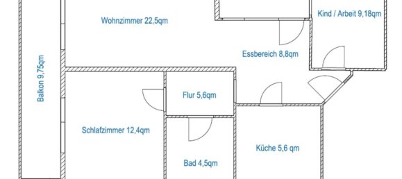 2 Schlafzimmer Wohnung in Ludwigsburg, Germany, Nr. 334379 18