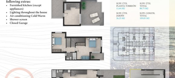 3 bedrooms Townhouse in La Manga del Mar Menor, Spain No. 11714 10