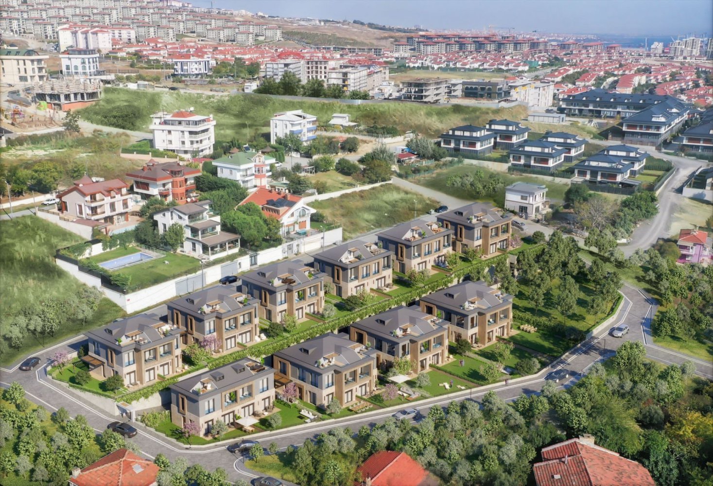 Villa 5+1 in Istanbul, Turkey No. 25167