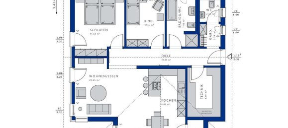 3-Zimmer Bungalow in Hochsauerlandkreis, Germany, Nr. 47167 3