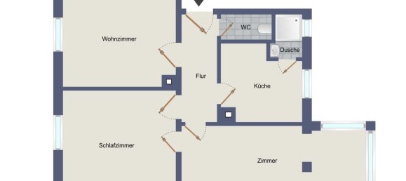 3 rooms Apartment in Stuttgart, Germany No. 41457 10