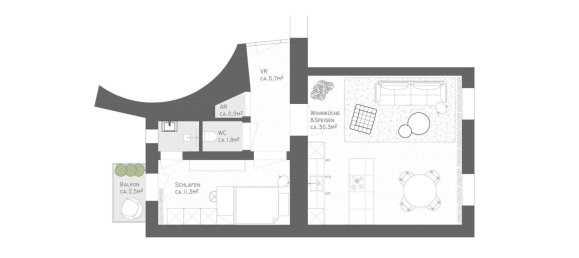 1 غرف نوم شقة في Gries, Austria رقم 193493 6