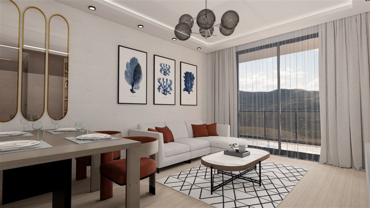 Apartment 2+1 in Blue Dream Residence, Gazipasa, Turkey No. 39069