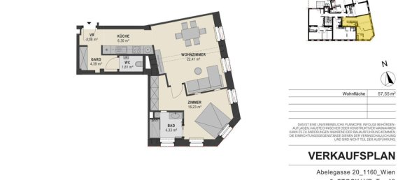 2-salle Appartement à Ottakring, Austria No. 12443 14