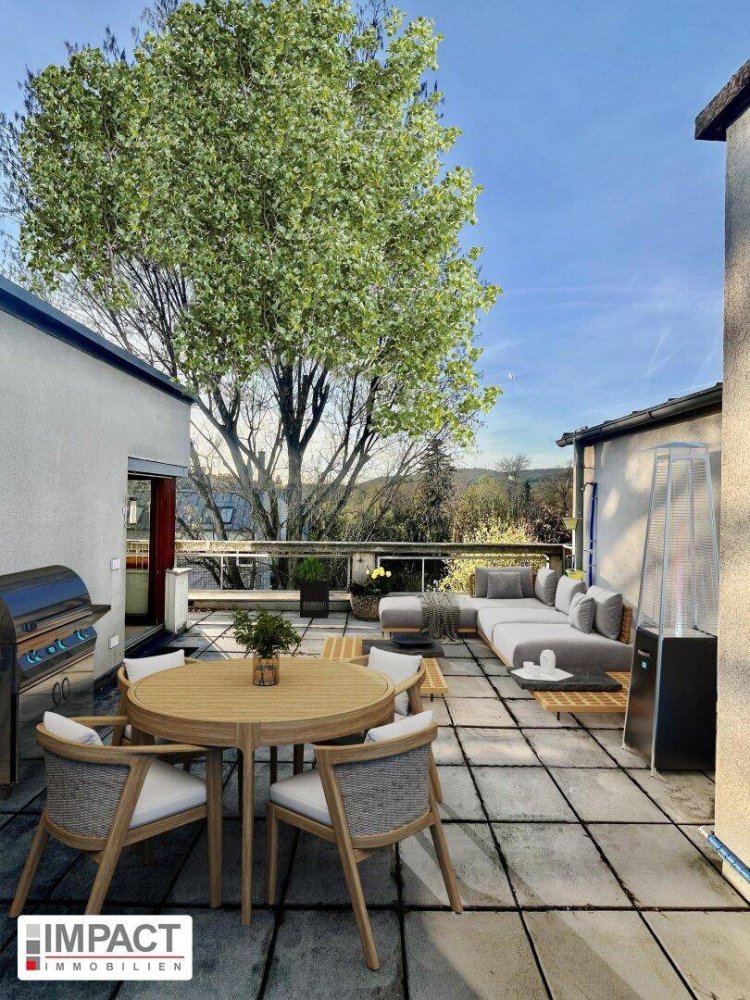 Дуплекс с 3 комнатами в Вена, Австрия № 192429