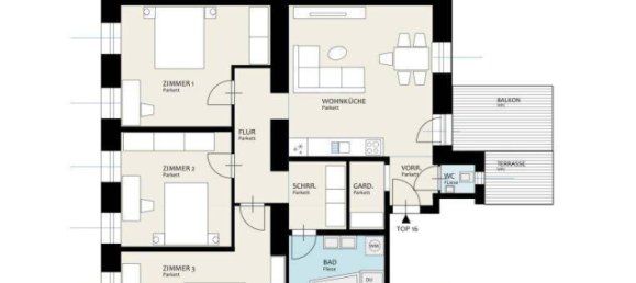 4 rooms Apartment in Ottakring, Austria No. 188582 8