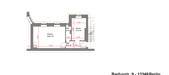 Studio in Wilmersdorf, Germany No. 17145 6