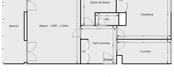 Apartamento T1 em Bordeaux, France N.º 295212 13