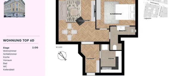 2 rooms Apartment in Ottakring, Austria No. 180545 15