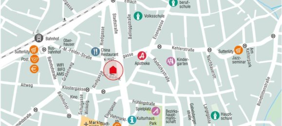 3 rooms Apartment in Dornbirn, Austria No. 140887 3