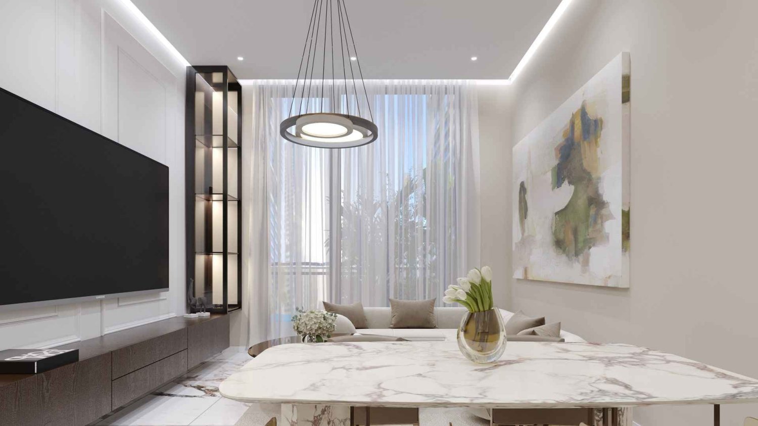 Квартира с 3 спальнями в VOLGA TOWER, Jumeirah Village Triangle, ОАЭ № 62282