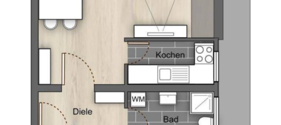 2غرفة شقة في Bodenseekreis, Germany رقم 356577 2