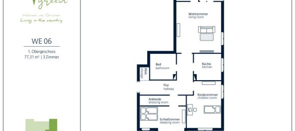 Apartamento de 2 dormitorios en Lichtenrade, Germany No. 67090 2