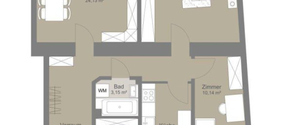 4 rooms Apartment in Dobling, Austria No. 138590 27