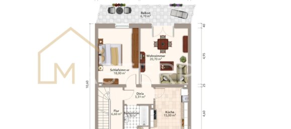 Moradia em banda T3 em Saarlouis, Germany N.º 78664 5