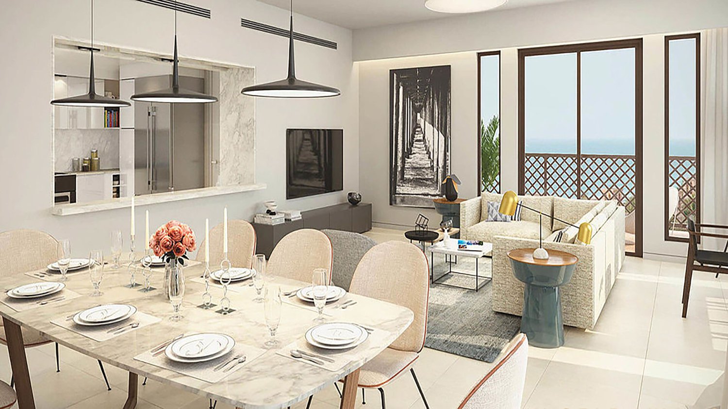 1 Schlafzimmer Wohnung in ASAYEL, Umm Suqeim, UAE, Nr. 58021