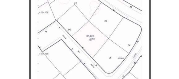 1000m² Land in Roquetas de Mar, Spain No. 61665 7