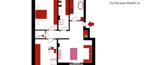 2 Schlafzimmer Wohnung in Milan, Italy, Nr. 332959 20