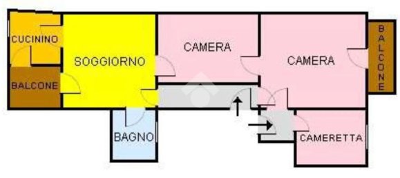 Apartamento T3 em Palermo, Italy N.º 336814 34