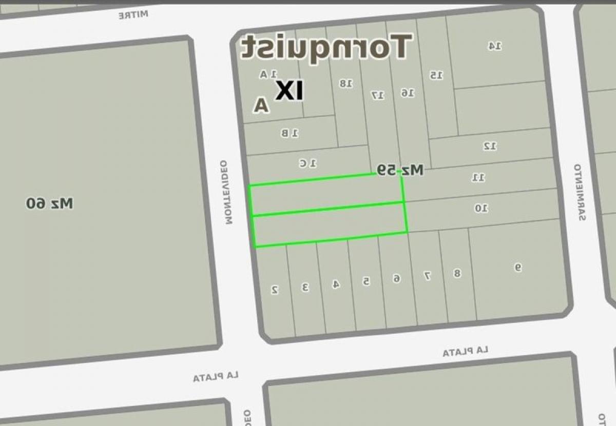  قطعة أرض في Tornquist, Argentina رقم 36221