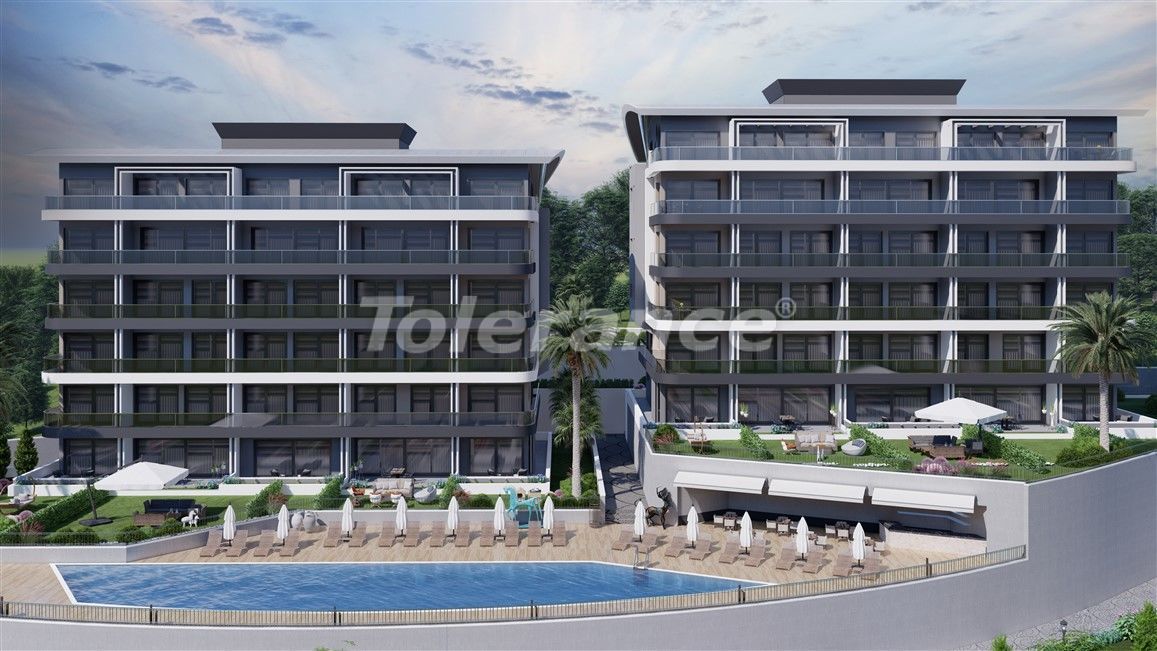 Apartamento de 2+1 en Alanya, Turkey No. 1160