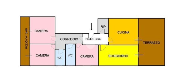4 rooms Apartment in Qualiano, Italy No. 32856 12