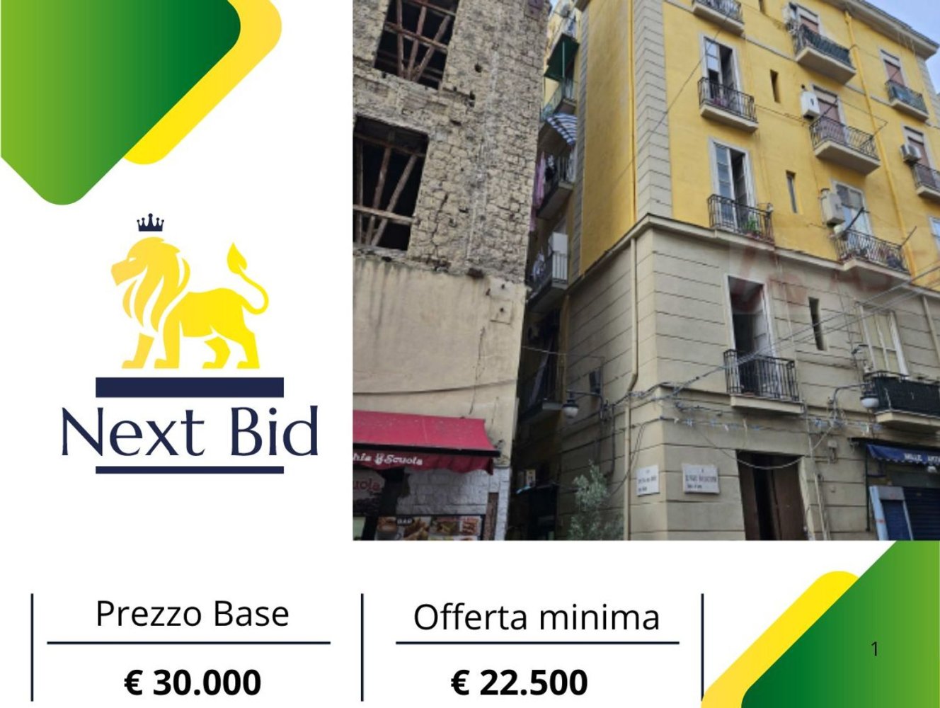 2 bedrooms Apartment in Naples, Italy No. 325205