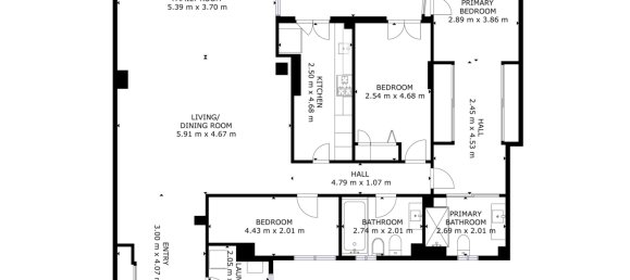 3 bedrooms Apartment in Zaragoza, Spain No. 63235 28