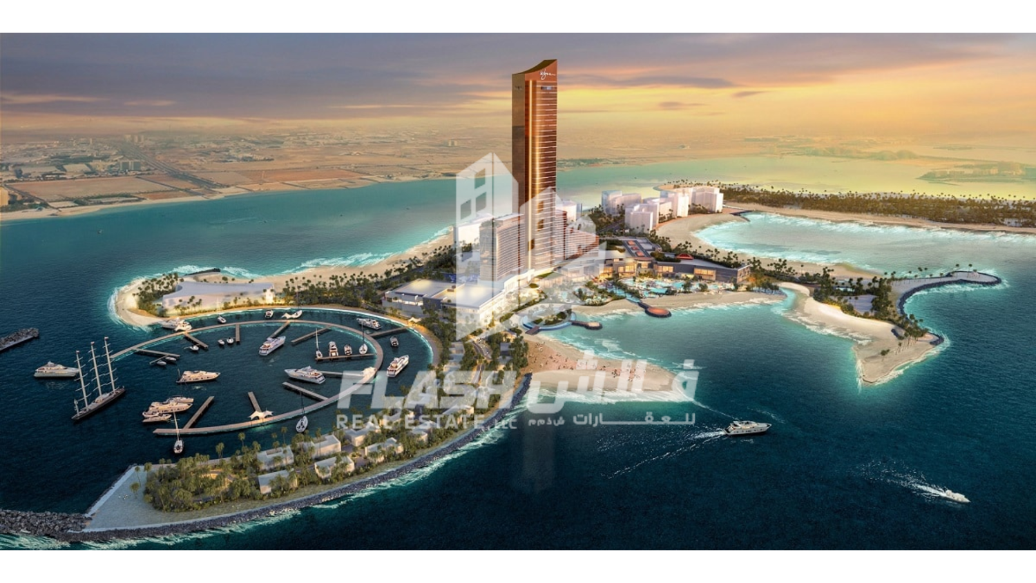 2694.2m² Land in Al Marjan Island, UAE No. 19502