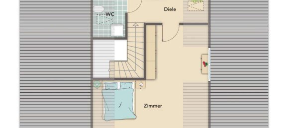2 Schlafzimmer Doppelhaus in Eimsbüttel, Germany, Nr. 358332 11