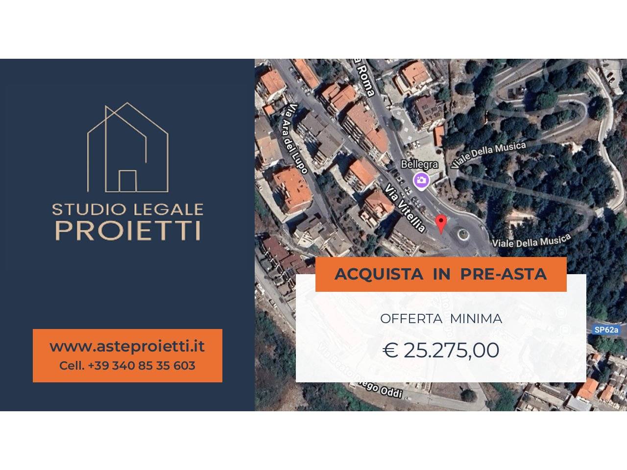 1 chambre Appartement à Bellegra, Italy No. 308992