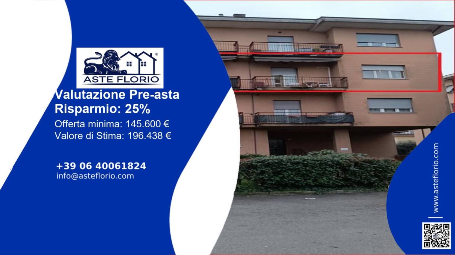 Квартира с 2 спальнями в Меда, Италия № 259112