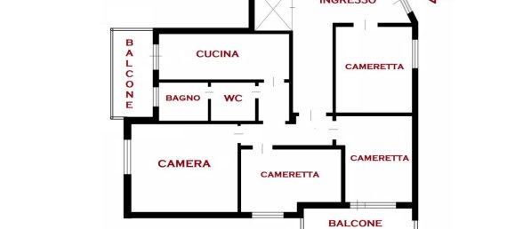 4 rooms Apartment in Rome, Italy No. 261485 26