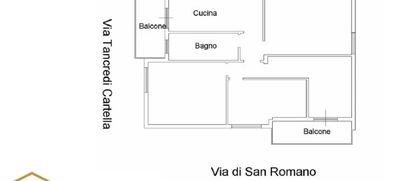 4 rooms Apartment in Rome, Italy No. 261485 27