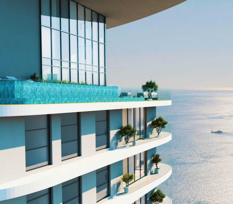 Квартира с 3 спальнями в Лимасол, Кипр № 3993