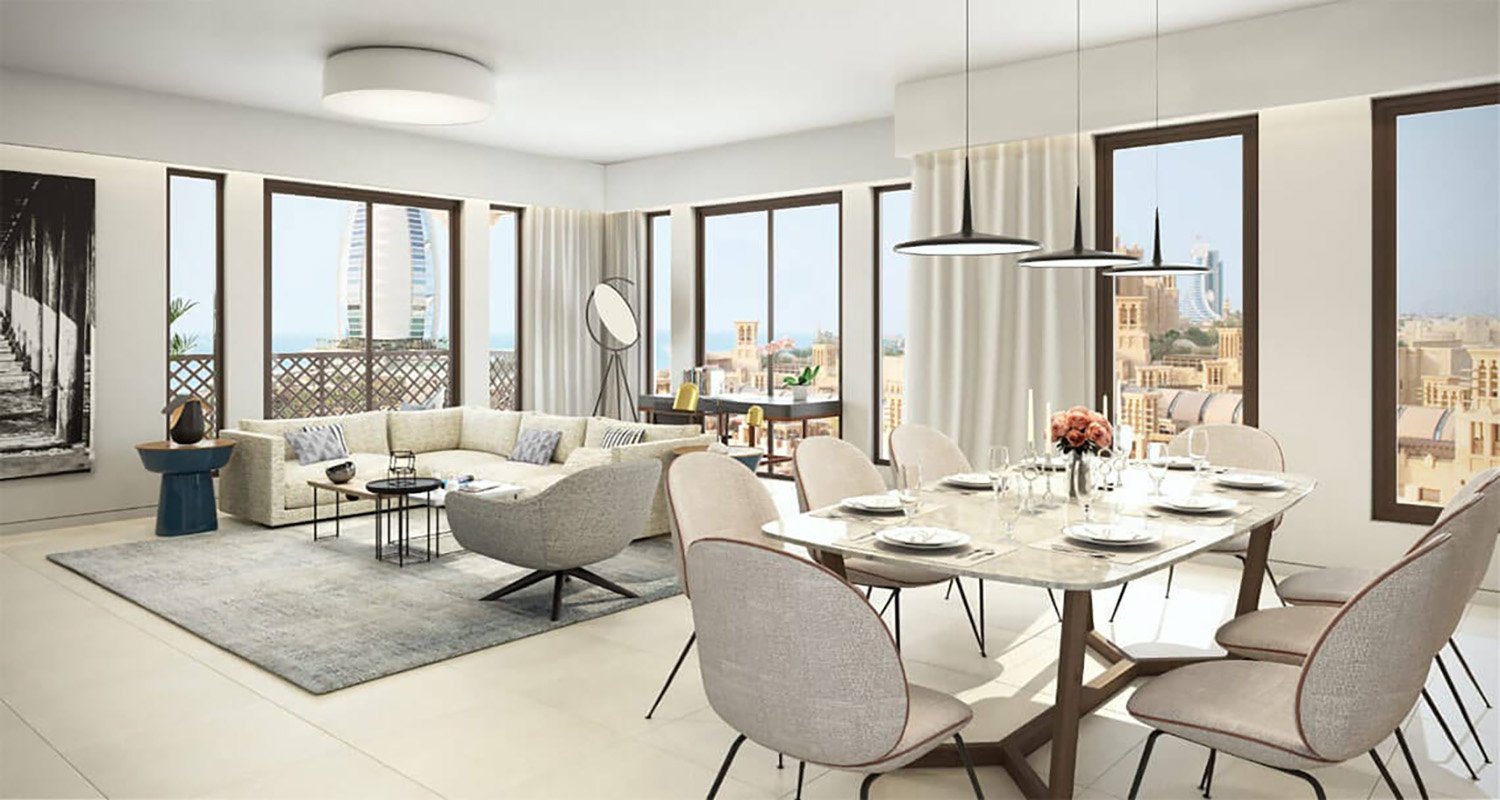 Apartamento de 3 dormitorios en LAMTARA, Umm Suqeim, UAE No. 58045