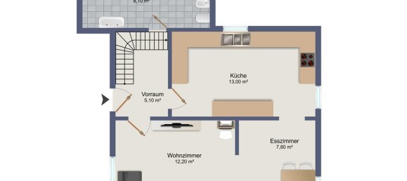 3-Zimmer Haus in Langenwang, Austria, Nr. 75215 2